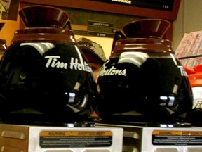 File photo of Tim Hortons coffee pots (Windsor Star file)