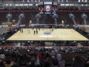 The Windsor Express are ranked sixth in attendance in the eight-team league, averaging 695 fans per game. (DAN JANISSE/The Windsor Star)