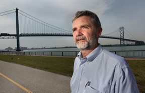 Bill Anderson,Ontario research chair in cross-border transportation policy at the University of Windsor and chair of the chamber's transportation committee which produced the paper.on July 5, 2012, in Windsor. 
 (Windsor Star files)