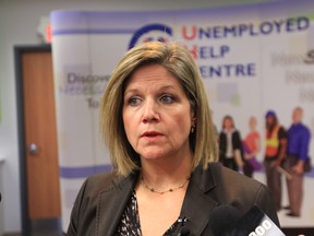 Ontario NDP Leader Andrea Horwath wants to cut auto insurance rates. (JASON KRYK/The Windsor Star)