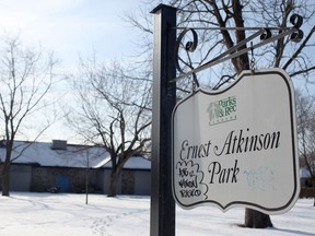 Atkinson Park is pictured Monday, February 18, 2013.  (DAX MELMER/The Windsor Star)