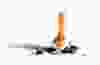 File photo of a cigarette butt.
(Robert Neumann , Fotolia.com)