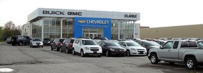 Clarke Buick GMC is pictured in Amherstburg on May 2, 2012. (Windsor Star files)