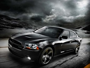 The Dodge Charger Blacktop has an eight-speed transmission. (Courtesy of Crhrysler)