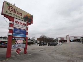 The former Elias Marketplace in Windsor, Ont. at Tecumseh Rd. and McDougall Ave. is shown Wednesday, Feb. 20, 2013. A new plaza is scheduled to be built on the property.  (DAN JANISSE/The Windsor Star)