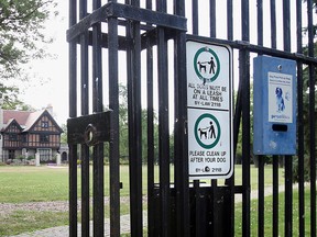 Willistead Manor dog park. (Windsor Star files)