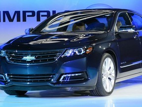 A file photo of the Chevrolet Impala. (STAN HONDA/AFP/Getty Images)