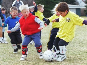 File photo of children playing soccer. (Postmedia News files)