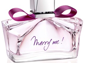 Could there be a more appropriate Valentine's Day gift than a bottle of Marry me! from the House of Lanvin?