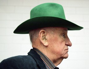 Eugene Whelan, who died Feb. 19, was the flamboyant MP in the iconic green Stetson. THE CANADIAN PRESS/Ian Barrett