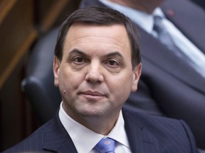 PC Leader Tim Hudak wants the flaws removed from Ontario's arbitration system. THE CANADIAN PRESS/Chris Young