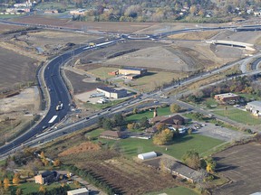 Aerial photos of the Windsor/Essex Parkway project taken Wednesday, Oct. 24, 2012, in Windsor, Ont.  (DAN JANISSE/The Windsor Star)