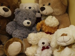 Stuffed animals are pictured in this file photo. (AP Photo/Denis Farrell)