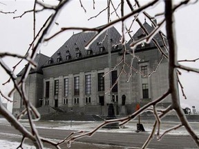 Supreme Court of Canada in Ottawa. (Canadian Press files)