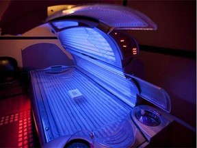 A tanning bed. (Canadian Press files)