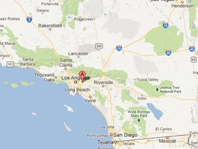 South El Monte, California is highlighted in this Google map.