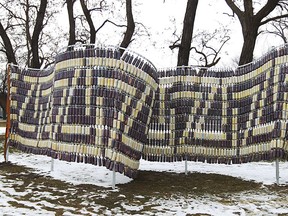 The War of 1812 Peace Wampum Belt in Windsor, Ont. Photographed Feb. 26, 2013. (file photo) (Tyler Brownbridge / The Windsor Star)