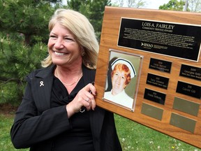 Nurse Ursula DeBono received the 5th annual Lois A. Fairley Community Service Award at Hospice of Windsor and Essex County Inc., on May 2, 2012. (Windsor Star files)
