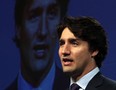 Liberal Leadership candidate Justin Trudeau addresses the Roundtable on Capacity Building-Becoming Masters of our Homeland organized the by Grand Council of Crees in Ottawa, Saturday March 16, 2013. (CANADIAN PRESS files)