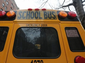 A school bus is seen in this file photo. (Photo by Mario Tama/Getty Images)