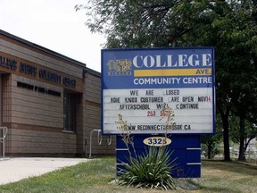 The College Avenue Community Centre in Windsor.  (Windsor Star files)