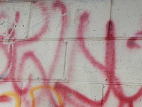 File photo of graffiti. (Windsor Star files)