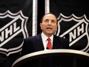 The NHL has approved the sale of the Phoenix Coyotes to a group of Canadian-led investors, but the deal is contingent on reaching a lease agreement with the city of Glendale, two people familiar with the situation told The Associated Press. If this latest effort fails, NHL commissioner Gary Bettman could finally give up on his insistence on keeping the team in Arizona and agree to a move of the franchise, which has lost money since it moved to the desert from Winnipeg in 1996. (AP files)