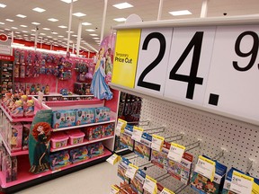 The interior of the new Target store in Windsor is seen during a media tour on Monday, March 18, 2013. (TYLER BROWNBRIDGE/The Windsor Star)