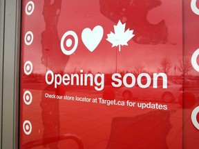 Exteriors of Target store at Devonshire Mall on Wednesday, March 13, 2013, soon to open. (NICK BRANCACCIO/The Windsor Star)