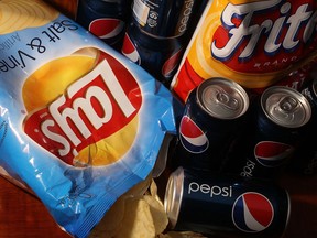 Junk food: chips and pop. (Getty Images files)