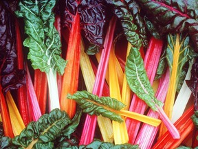 Swiss chard, above, and spinach are potassium all-stars, with one cup of cooked greens delivering more than 800 mg -- one-sixth of the 4,700 mg you need daily.