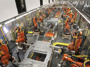 Tour of the Chrysler Windsor Assembly Plant, Thursday, Mar. 7, 2013, in Windsor, Ont.  (DAN JANISSE/The Windsor Star)