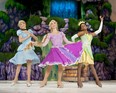 Says Stephanie Steele of Dare to Dream: ""It's great fun wearing all these terrific costumes." (Courtesy of Disney On Ice)