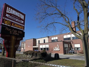 The existing Leamington District Secondary School on Talbot Street West is pictured in this 2012 file photo. (TYLER BROWNBRIDGE/The Windsor Star)