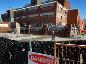 The former Grace Hospital site is shown on March 14, 2013. (Tyler Brownbridge / The Windsor Star)