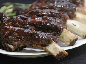 Southern style barbecue ribs. (Postmedia News files)