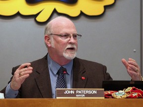 Leamington Mayor John Paterson during town council on January 21, 2013 at Leamington Municipal Building. (Windsor Star files)