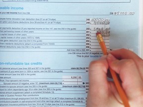 Seniors can still get help filling out their income tax forms. (Postmedia News files)