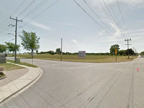 The Greater Essex County District School Board announced it would build a new high school in Leamington at a site west of the corner of Oak and Sherk streets. (Google Maps/The Windsor Star)