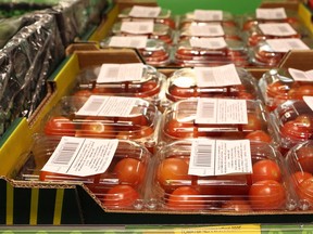 Packages of tomatoes. (Bloomberg files)