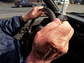 Canadian statistics show the number of senior drivers 65 years and older has reached almost three million. (LARRY WONG / Postmedia News files)