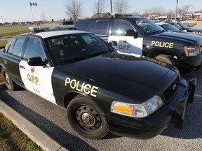 File photo of OPP cars. (Dan Janisse/ The Windsor Star)