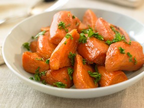 Maple-Candied Sweet Potatoes (Courtesy of Foodland Ontario)
