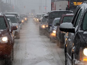 File photo of heavy traffic. (Julie Oliver/Ottawa Citizen)