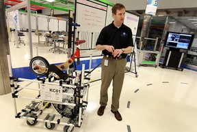 Jeff Dobski speaks during a tour at the World Class Manufacturing Academy in Warren, Michigan on Friday, March 1, 2013. Employees from across the Chrysler company come to the facility to train and work on real world problems. (TYLER BROWNBRIDGE / The Windsor Star)