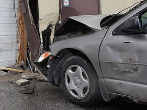 A crashed car. (Windsor Star files)