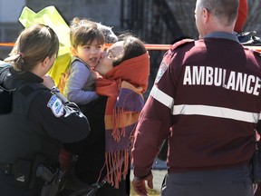 None of the 53 children at the scene of a Gatineau, Que., daycare shooting were injured Friday. (Julie Oliver/Ottawa Citizen)