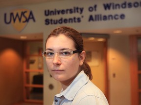 Kim Orr, the outgoing president of the University of Windsor Students' Alliance, says The Lance's last front-page headline "Electile Dysfunction: Multiple allegations of corruption plague UWSA election," didn't have anything to do with the UWSA decision to close the newspaper.