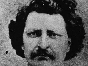 Louis Riel.  Photo courtesy Dominion Institute