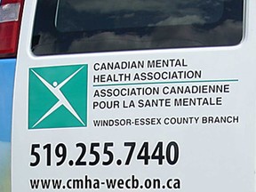 File photo of the Canadian Mental Health Association sign. (Windsor Star files)